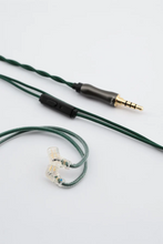 Load image into Gallery viewer, [🎶SG] TIPSY TC-20 - 1.5m Cotton-Wrapped Silver-Plated IEM Cable + Built-In Mic &amp; Controls
