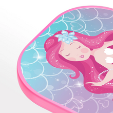 Load image into Gallery viewer, [🎶SG] JOYSENT WONDERDREAM - SPARKLY MERMAID - T300 Carbon Fiber Pickball 14mm Paddle For Kids
