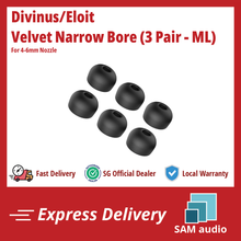 Load image into Gallery viewer, [🎶SG] ELOIT/DIVINUS Velvet Narrow Bore Replacement Silicone Eartips
