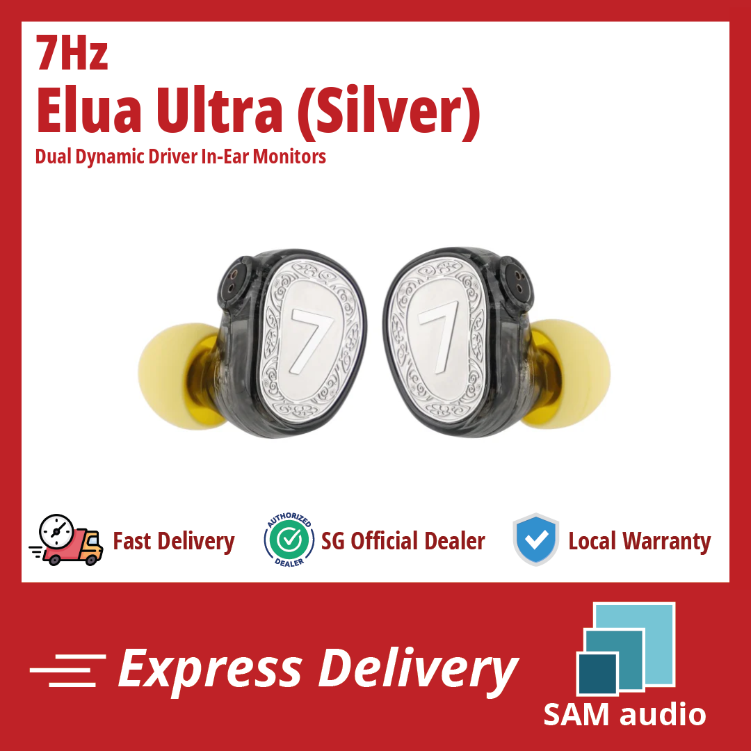 [🎶SG] 7Hz Elua Ultra - Dual Dynamic Driver In-Ear Monitors (IEM) – SAM ...