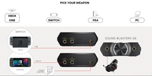 Load image into Gallery viewer, [🎶SG] CREATIVE SOUND BLASTERX G6 7.1 HD External Console Gaming DAC AMP
