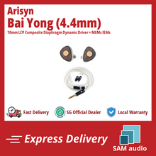 Load image into Gallery viewer, [🎶SG] ARISYN BAI YONG (BAIYONG) - 10mm LCP Composite Diaphragm Dynamic Driver + MEMs IEMs
