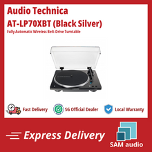 Load image into Gallery viewer, [🎶SG] AUDIO TECHNICA AT-LP70XBT (LP70XBT) Fully Automatic Wireless Belt-Drive Turntable
