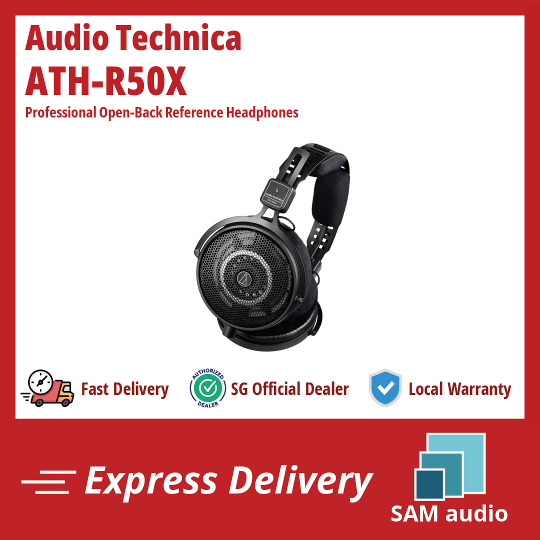 🎶SG] AUDIO TECHNICA ATH-R50X (R50X) Professional Open-Back