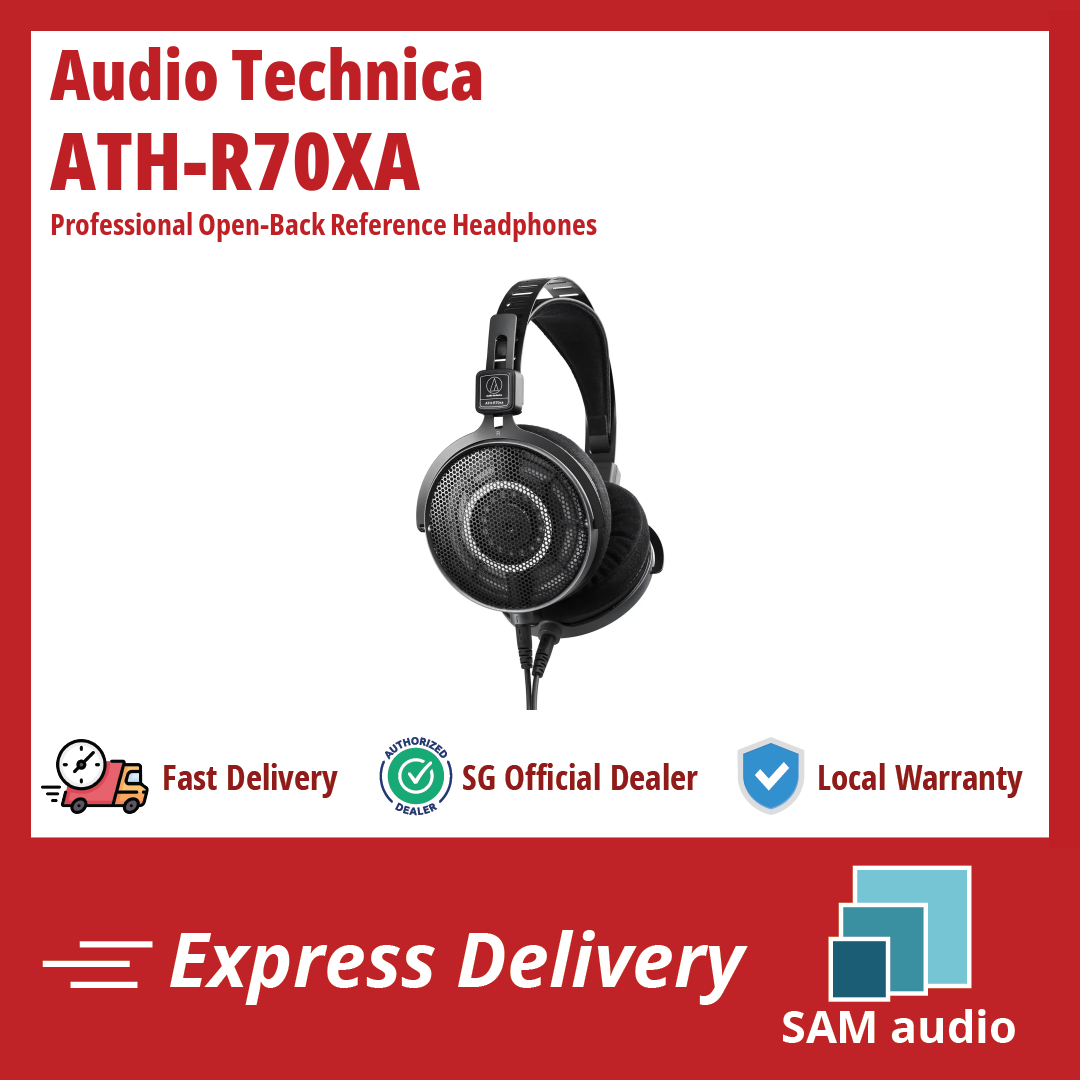 🎶SG] AUDIO TECHNICA ATH-R70XA (R70XA) Professional Open-Back