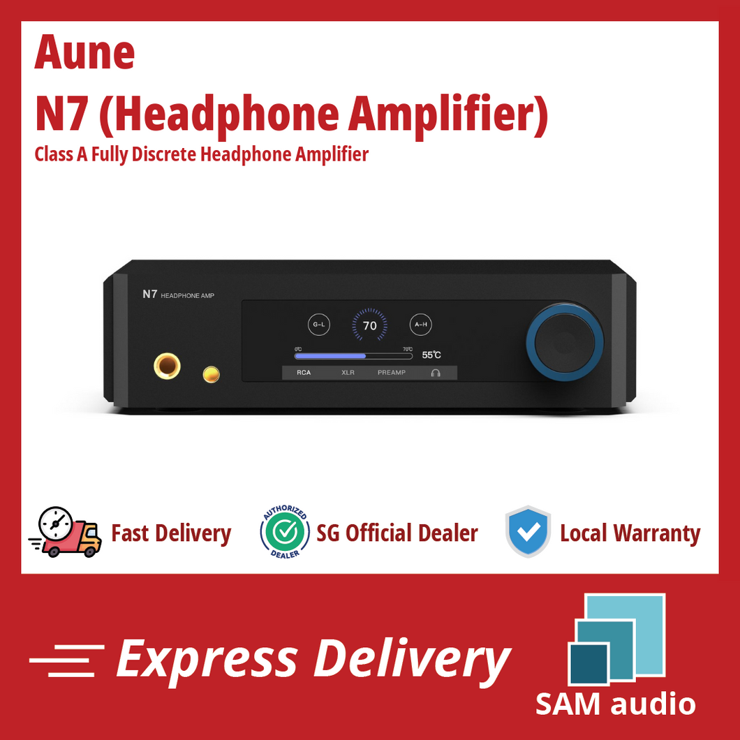 [🎶SG] Aune N7 - Fully Discrete Class A Amplifier DAC
