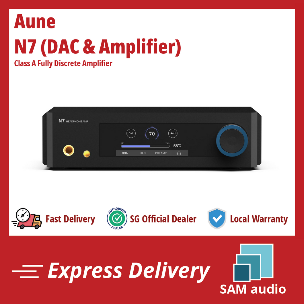 [🎶SG] Aune N7 - Fully Discrete Class A Amplifier DAC