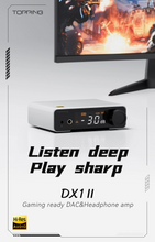 Load image into Gallery viewer, [🎶SG] Topping DX1 II - Gaming Ready ES9039Q2M DAC &amp; Headphone Amplifier
