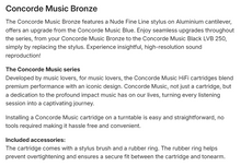 Load image into Gallery viewer, [🎶SG] ORTOFON Concorde Music Bronze - Turntable Cartridge MM / Nude Fine Line
