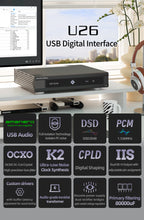 Load image into Gallery viewer, [🎶SG] GUSTARD U26 - USB Digital Interface
