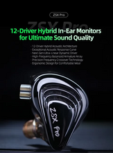 Load image into Gallery viewer, [🎶SG] KZ ZSX PRO With Mic - 5BA + 1Dynamic Driver In-Ear Monitor IEM
