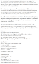 Load image into Gallery viewer, [🎶SG] ORIVETI bleqk Purecaster - 1 Dynamic Driver In-Ear Monitors IEM
