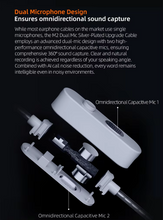 Load image into Gallery viewer, [🎶SG] KZ 47-42 Dual Mic Silver-Plated Upgrade Cable (3.5MM)
