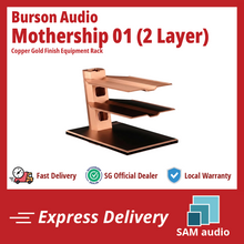 Load image into Gallery viewer, [🎶SG] BURSON AUDIO MOTHERSHIP 01 / MOTHERSHIP 02 ALUMINIUM EQUIPMENT RACK / MOTHERSHIP 03 COPPER GOLD FINISH
