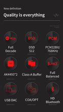 Load image into Gallery viewer, [🎶SG] Xduoo XA-10, Dual DAC AK4493, HiFi Balanced Headphone Amplifier, DSD512, Hifi Audio
