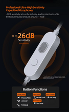 Load image into Gallery viewer, [🎶SG] KZ 47-42 Dual Mic Silver-Plated Upgrade Cable (3.5MM)
