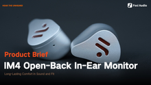 Load image into Gallery viewer, [🎶SG] Fosi Audio IM4 - Dynamic Open-Back In-Ear Monitors IEMs
