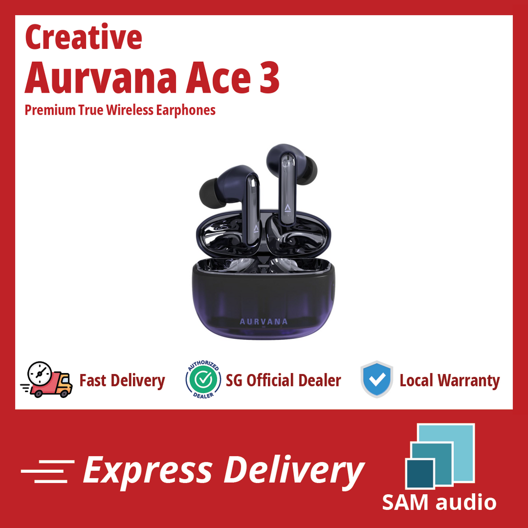 🎶SG] CREATIVE AURVANA ACE 3 - ANC True Wireless Earphones – SAM