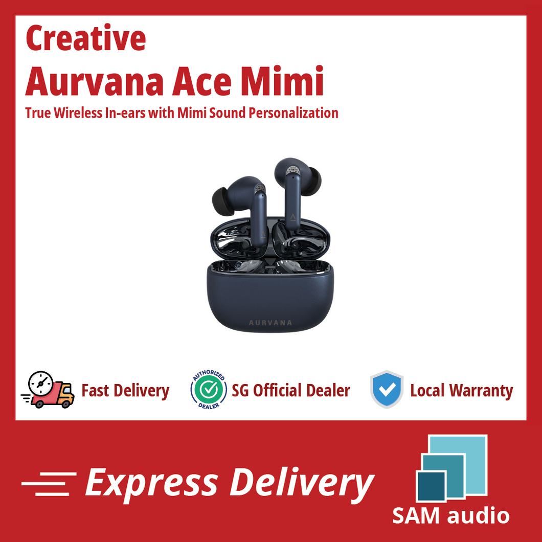 [🎶SG] CREATIVE AURVANA ACE MIMI - True Wireless In-ears With Mimi Sound Personalization