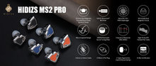 Load image into Gallery viewer, [🎶SG] HIDIZS MS2 PRO - 1BA + 1DD Hybrid In-ear Monitors IEM
