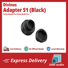 Load image into Gallery viewer, [🎶SG] DIVINUS ADAPTER S1 BLACK - Eartip Adaptor for Galaxy Buds3 Pro
