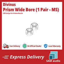 Load image into Gallery viewer, [🎶SG] ELOIT / DIVINUS PRISM WIDE BORE LSR Eartips For 4-6mm Nozzle
