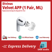 Load image into Gallery viewer, [🎶SG] DIVINUS VELVET APP Replacement Silicone Eartips for Airpods Pro
