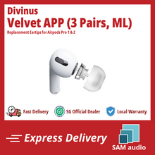 Load image into Gallery viewer, [🎶SG] DIVINUS VELVET APP Replacement Silicone Eartips for Airpods Pro
