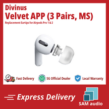 Load image into Gallery viewer, [🎶SG] DIVINUS VELVET APP Replacement Silicone Eartips for Airpods Pro
