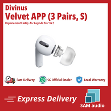 Load image into Gallery viewer, [🎶SG] DIVINUS VELVET APP Replacement Silicone Eartips for Airpods Pro
