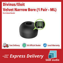 Load image into Gallery viewer, [🎶SG] ELOIT/DIVINUS Velvet Narrow Bore Replacement Silicone Eartips
