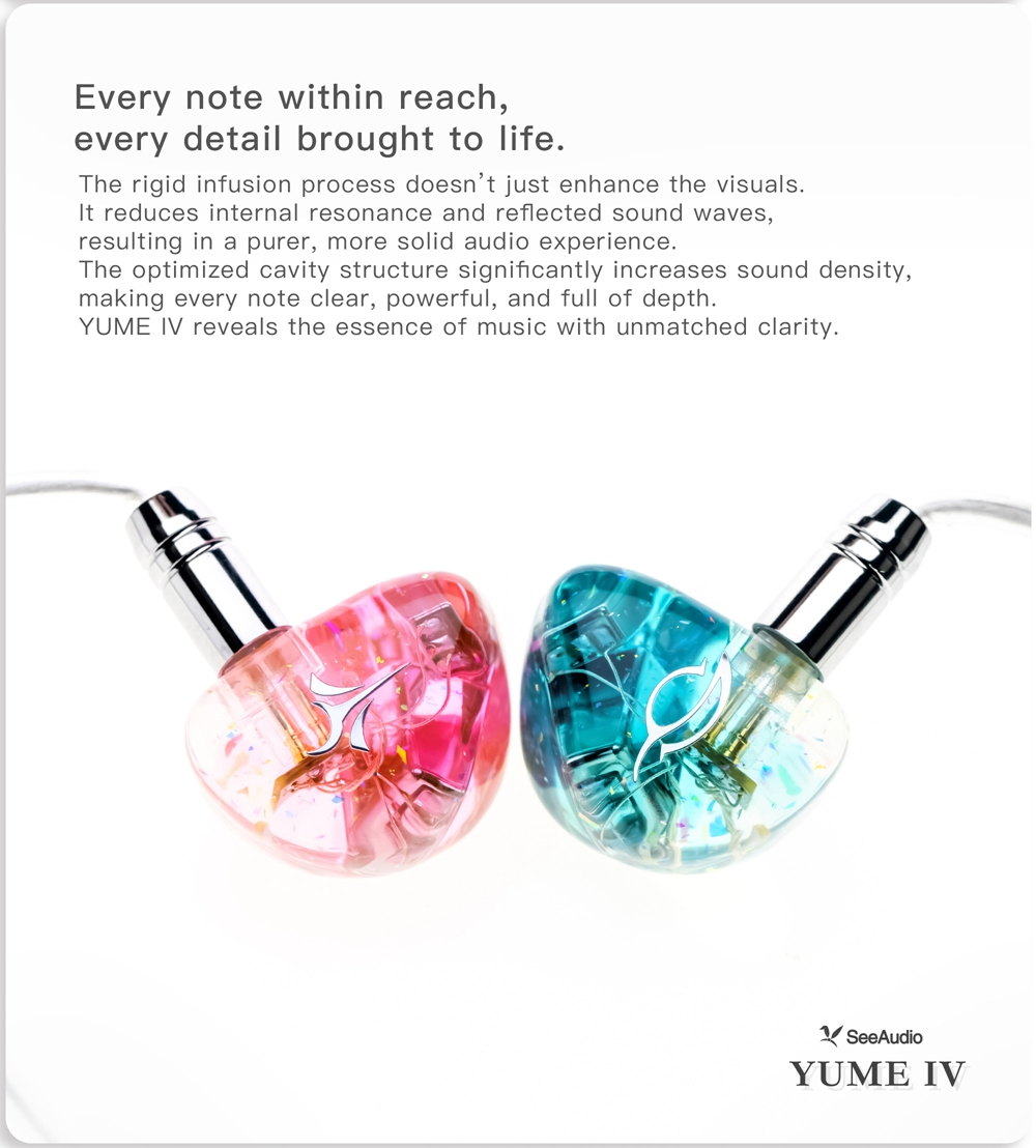 🎶SG] SeeAudio Yume IV / See Audio Yume 4 - 2BA IEM – SAM
