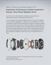 Load image into Gallery viewer, [🎶SG] MOONDROP Golden Ages 2 - Planar Magnetic True Wireless Earbuds (TWS)
