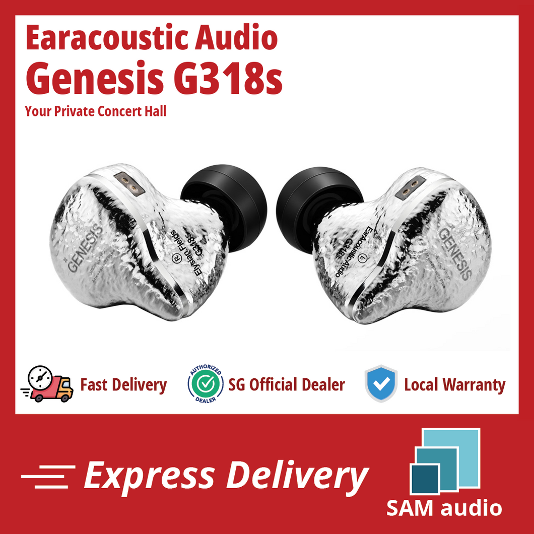 🎶SG] EARACOUSTIC AUDIO GENESIS G318s - Your Private Concert Hall