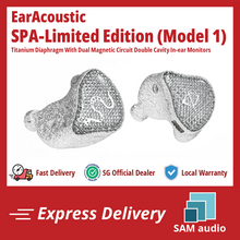 Load image into Gallery viewer, [🎶SG] EARACOUSTIC AUDIO SPA-LIMITED EDITION Titanium Diaphragm With Dual Magnetic Circuit Double Cavity In-ear Monitors
