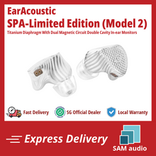 Load image into Gallery viewer, [🎶SG] EARACOUSTIC AUDIO SPA-LIMITED EDITION Titanium Diaphragm With Dual Magnetic Circuit Double Cavity In-ear Monitors
