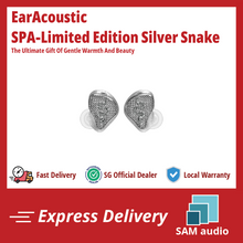 Load image into Gallery viewer, [🎶SG] EARACOUSTIC AUDIO SPA-LIMITED EDITION SILVER SNAKE COLLECTORS&#39; VERSION - Dynamic Driver In-Ear Monitors

