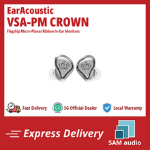 Load image into Gallery viewer, [🎶SG] EARACOUSTIC AUDIO VSA-PM CROWN - Flagship Micro-Planar Ribbon In-Ear Monitors
