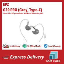 Load image into Gallery viewer, [🎶SG] EPZ G20 Pro - 10mm LCP+PU Dynamic Driver With Boom Mic Gaming IEMs
