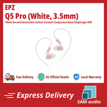 Load image into Gallery viewer, [🎶SG] EPZ Q5 Pro 10mm Second Generation Carbon-Ceramic Composites Nano Diaphragm IEM
