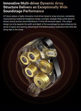 Load image into Gallery viewer, [🎶SG] KZ DECET - 10 Dynamic Drivers In-Ear Monitors (IEM)
