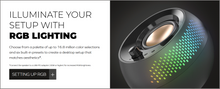 Load image into Gallery viewer, [🎶SG] Creative Pebble X - 2.0 USB-C Speakers with Customizable RGB Lighting
