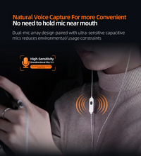 Load image into Gallery viewer, [🎶SG] KZ 47-42 Dual Mic Silver-Plated Upgrade Cable (3.5MM)
