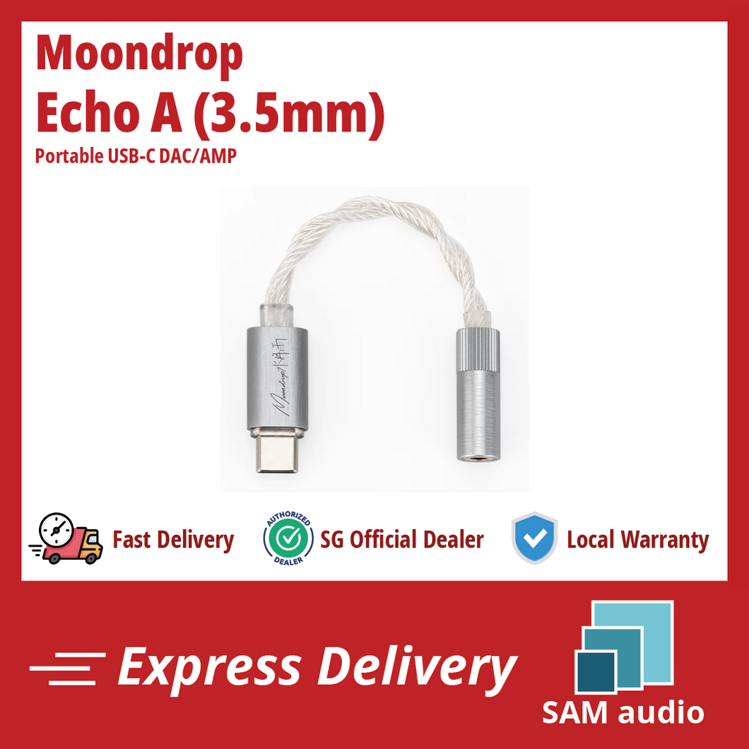 [🎶SG] MOONDROP ECHO Portable USB DAC/AMP