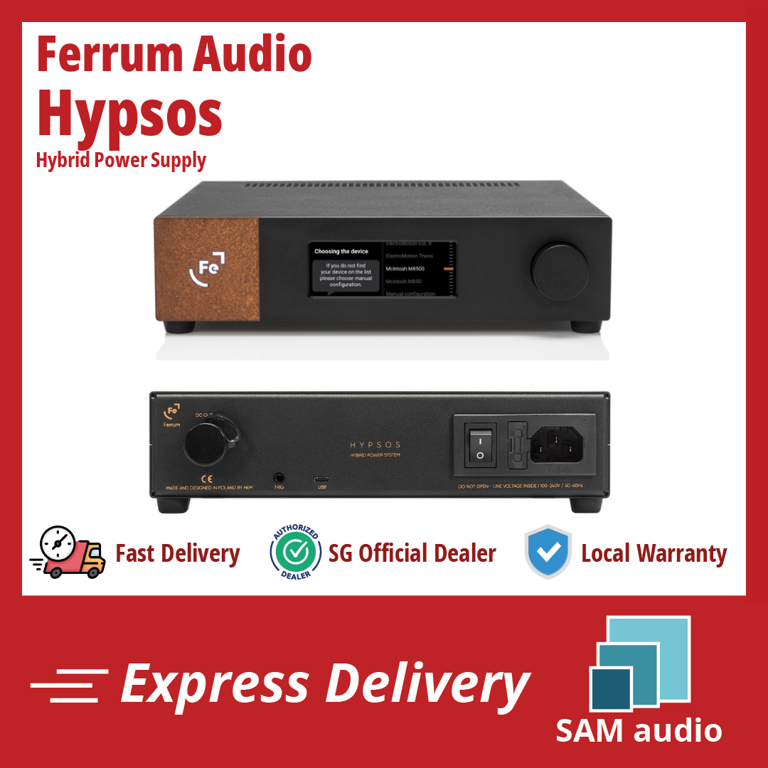 🎶SG] Ferrum Audio HYPSOS - Hybrid Power System / Linear Power