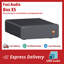 Load image into Gallery viewer, [🎶SG] FOSI AUDIO BOX X5 Phono Preamp For Turntable With 4-Level Adjustable Gain
