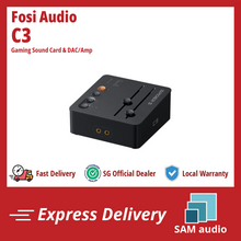 Load image into Gallery viewer, [🎶SG] Fosi Audio C3 - Gaming Sound Card DAC and Headphone Amplifier
