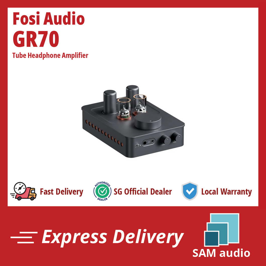 [🎶SG] FOSI AUDIO GR70 - Tube Headphone Amplifier