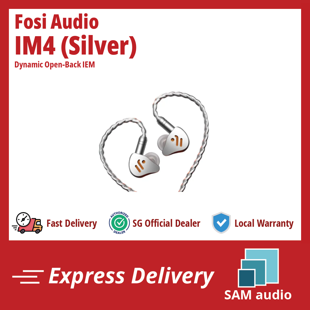 🎶SG] Fosi Audio IM4 - Dynamic Open-Back In-Ear Monitors IEMs