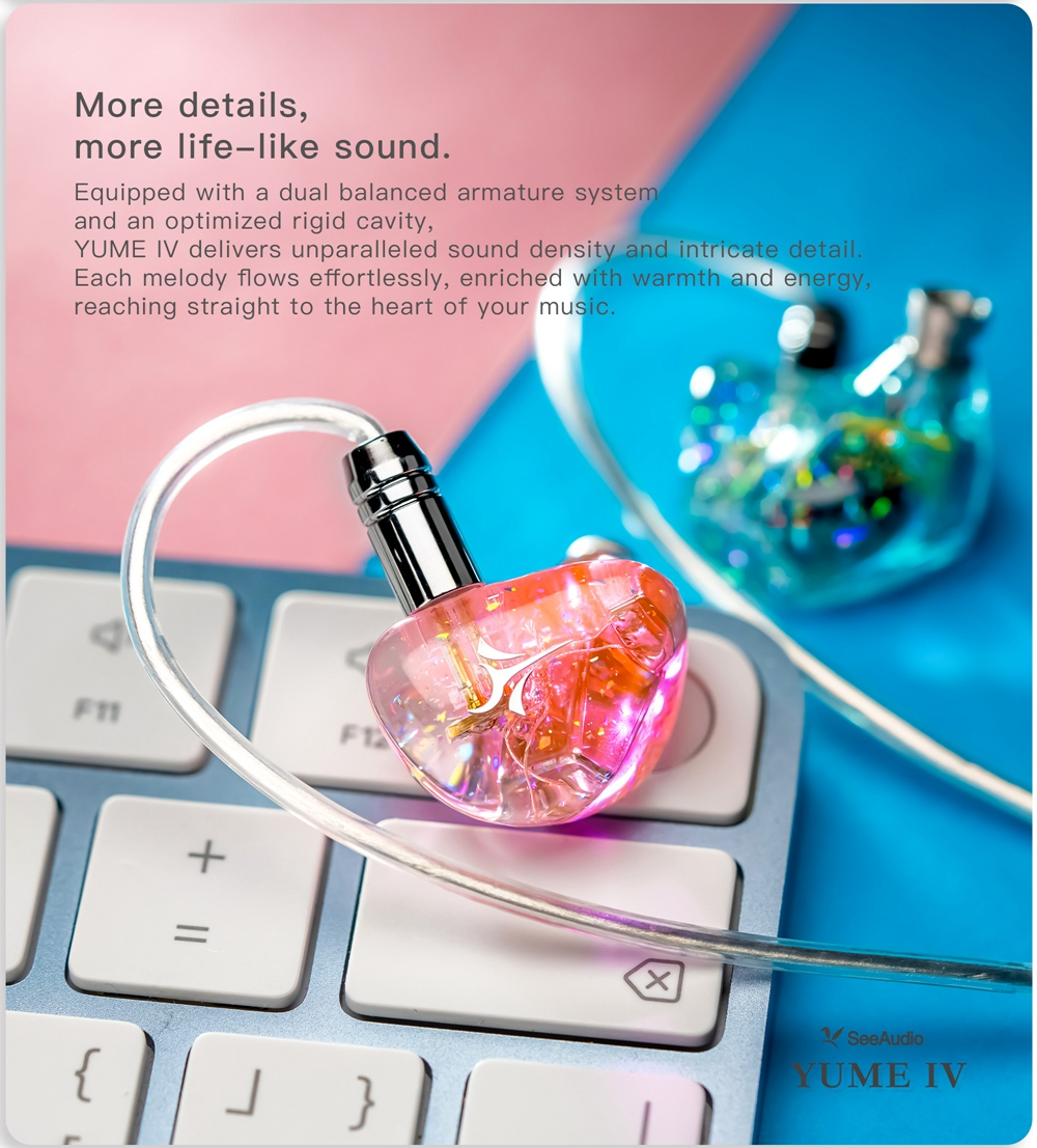 🎶SG] SeeAudio Yume IV / See Audio Yume 4 - 2BA IEM – SAM Audio SG